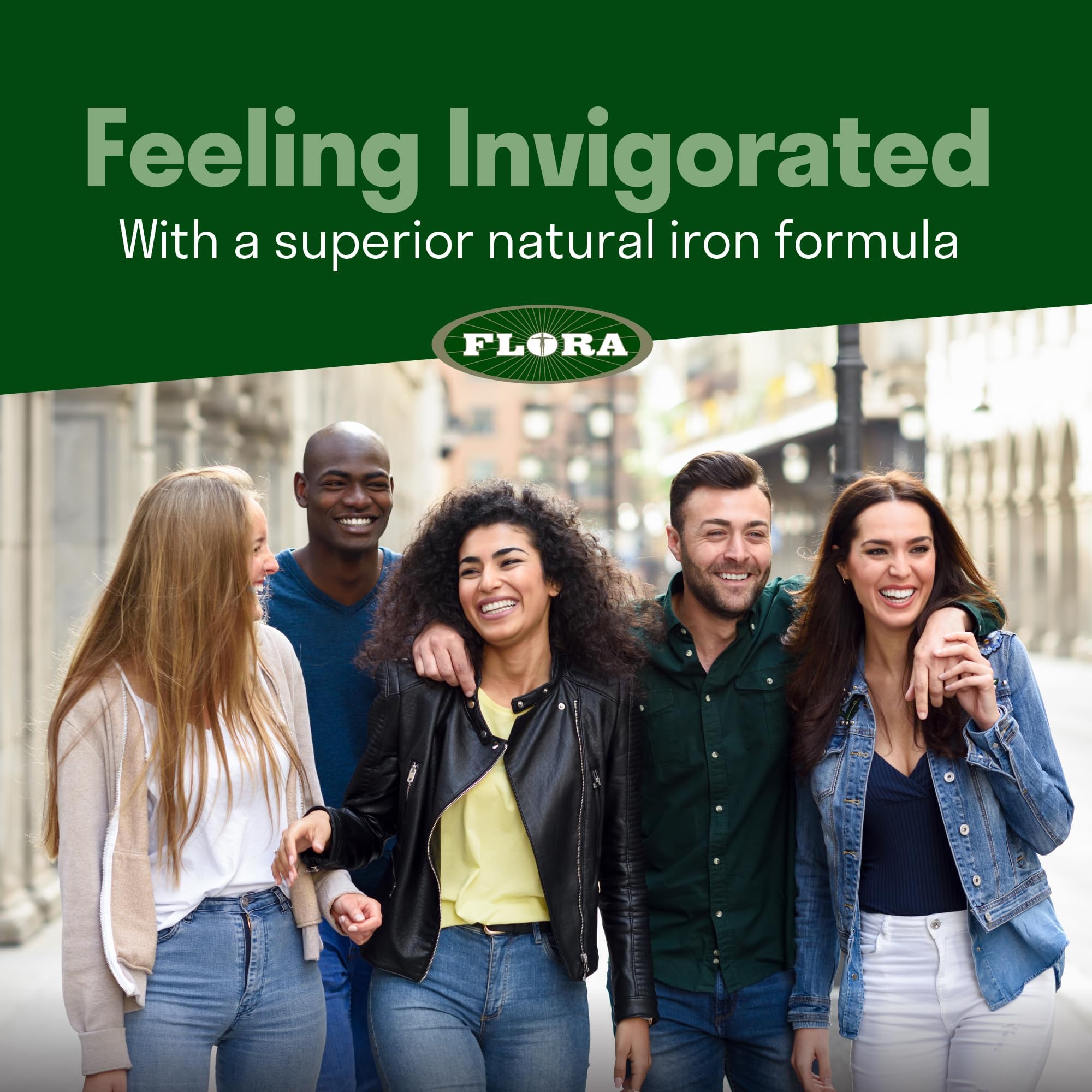 Flora brand heritage connects to early 1900s natural formulas.