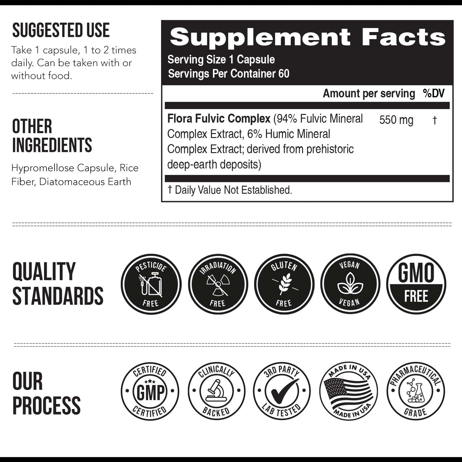 Flora Fulvic daily routine image suggests consistency for ongoing wellness