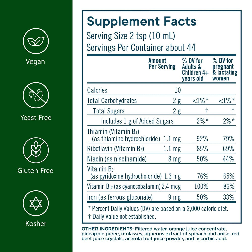 Flora Iron pour showing smooth flow and easy dosing
