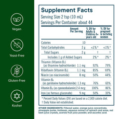 Flora Iron pour showing smooth flow and easy dosing