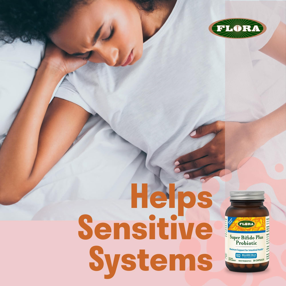 Flora supplement on-the-go packaging demonstrating portability