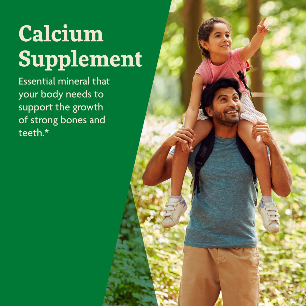 Floradix Calcium Liquid dosage illustration shows 200 mg per serving
