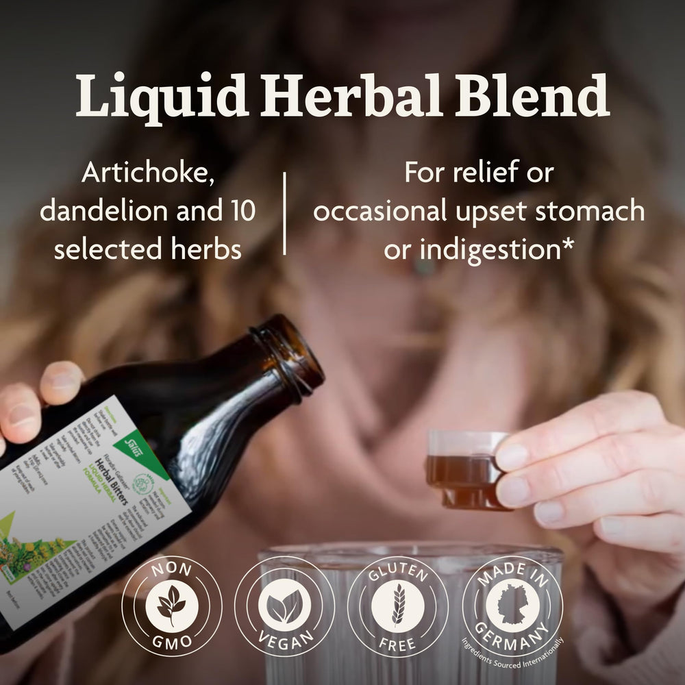 Floradix Gallexier bottle focuses on fennel for soothing tummy balance