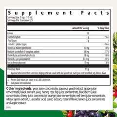 Floradix iron and herbs liquid pour showing convenient dosing