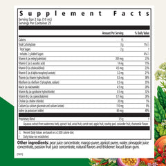 Floradix Kinder Love dosing spoon image suggests easy, measured servings for children
