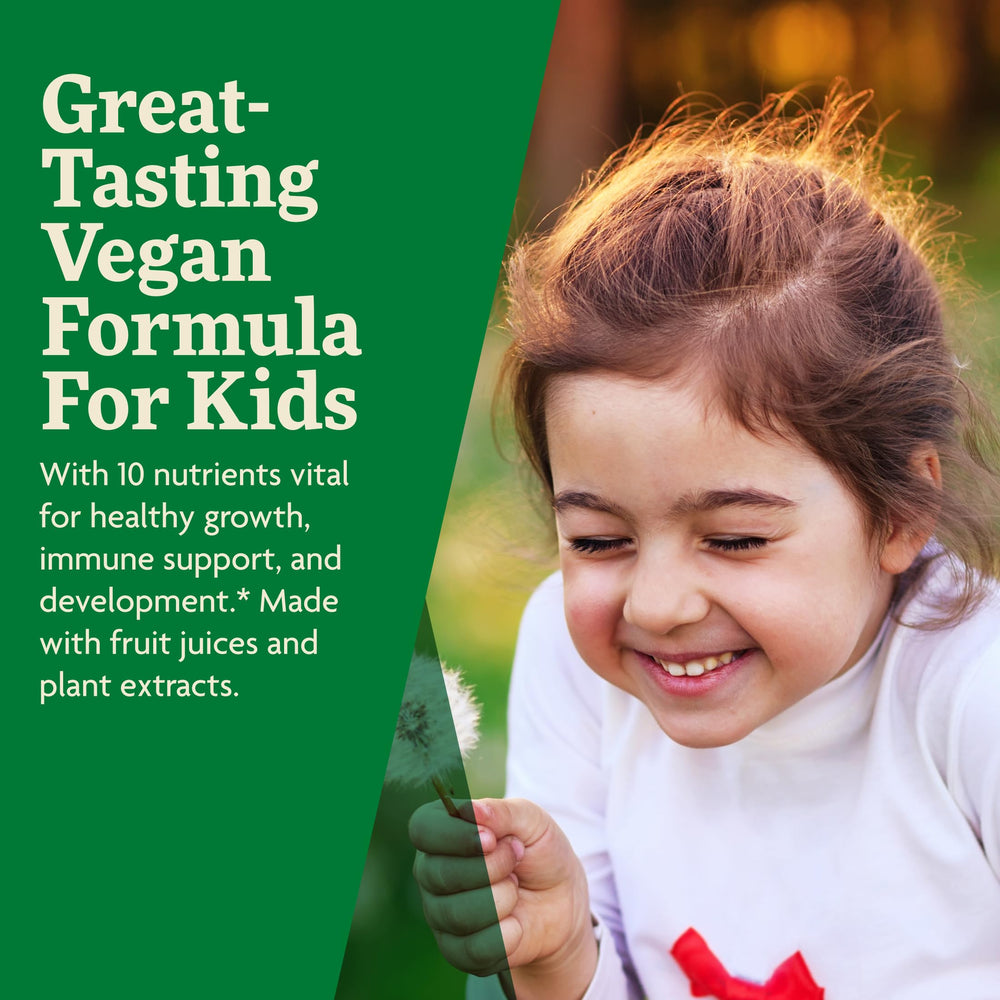 Floradix Kinder Love liquid form bottle conveys gentle, easily absorbed nutrition for kids