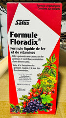 Floradix Liquid Iron with fruit juice concentrates for pleasant taste and iron intake