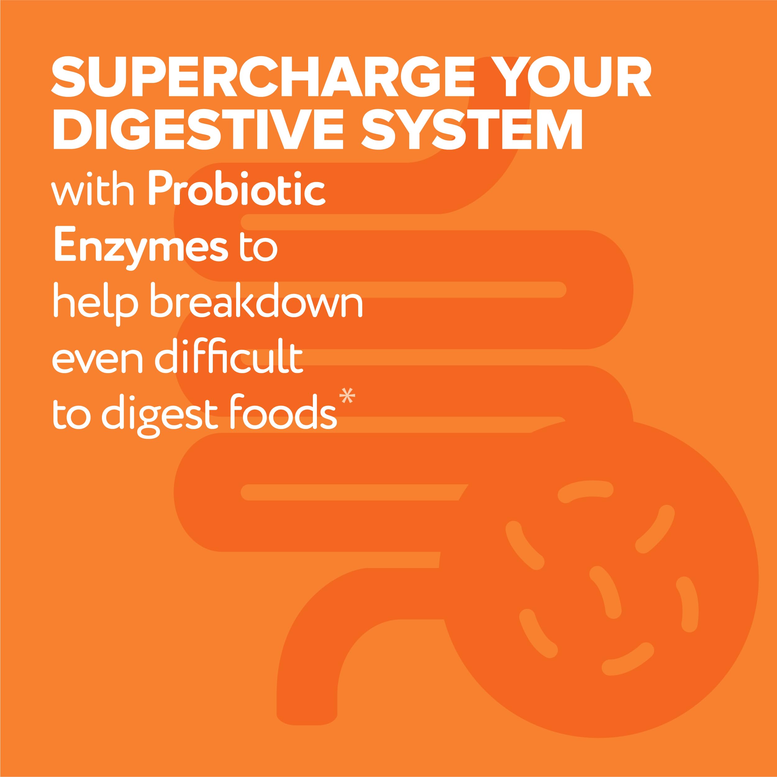 Florajen probiotics and prebiotics blend label emphasizing gut-friendly ingredients.