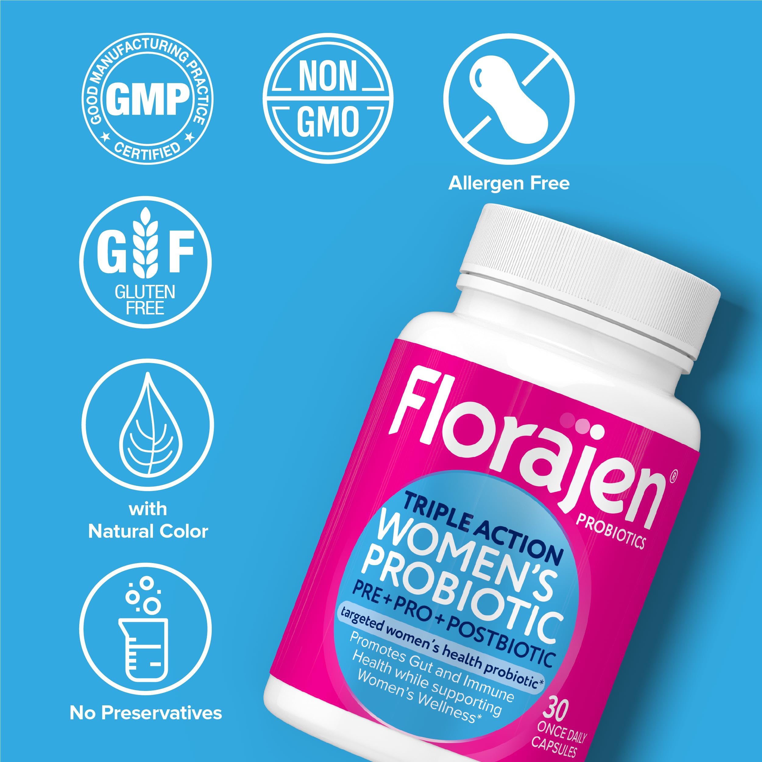 Florajen Women's Complete travel-pack nearby for on-the-go support