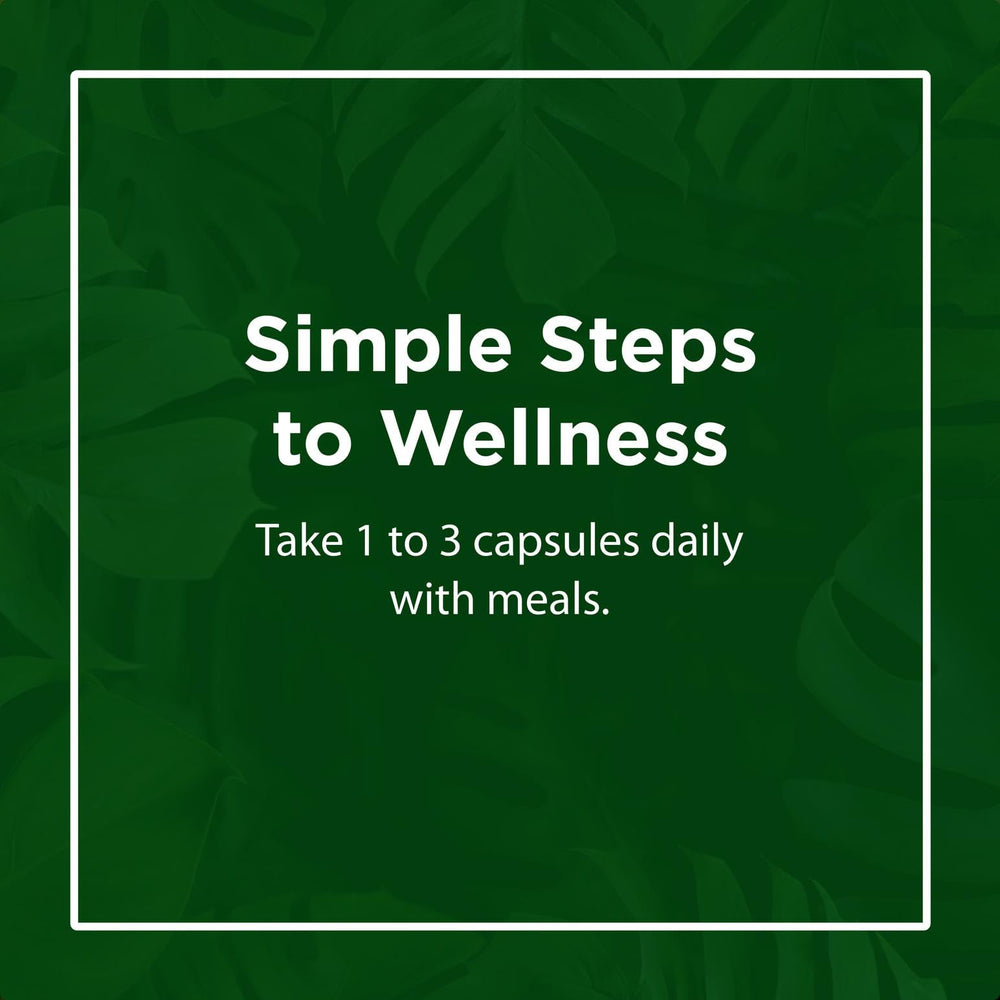 FloraSil bottle on table with a glass of water for daily silica support.