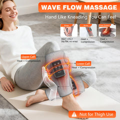 FloraVIC leg massager heat settings enable customizable warmth during use.