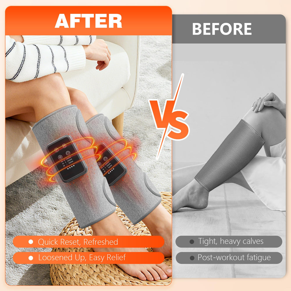 FloraVIC cordless leg massager operates whisper-quiet for peaceful sessions.