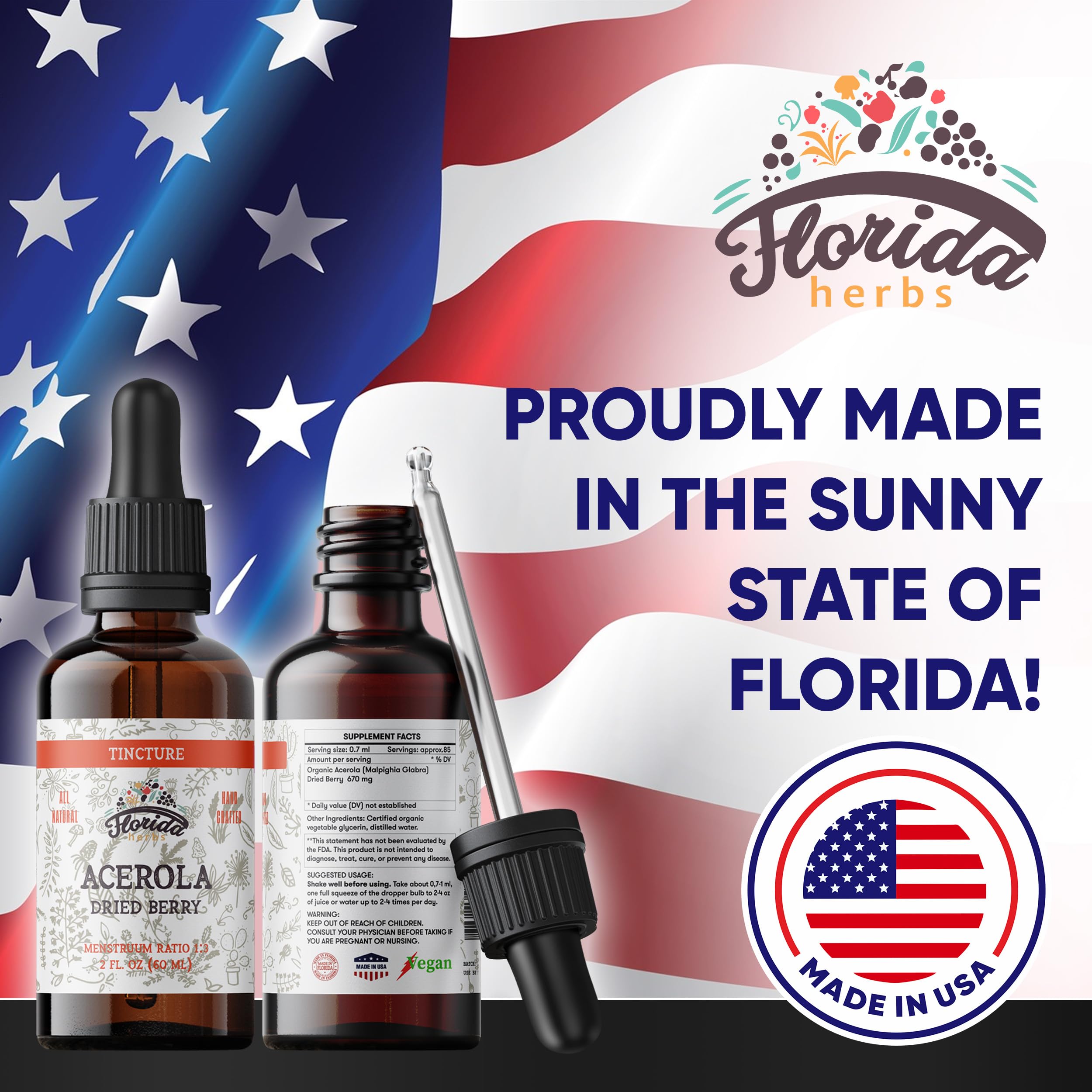 Glycerin-based tincture base image suggests smooth texture and pleasant flavor for beverages.