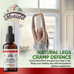 Florida Herbs Quinine tincture dropper close-up for versatile herbal use