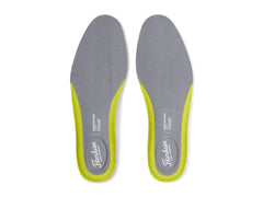 Close-up of Florsheim Comfortech Ortholite Insole shows breathable foam for all-day comfort.