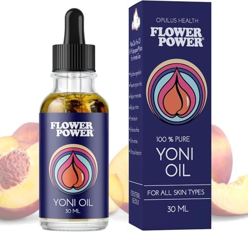 Flower Power Yoni Oil vegan label confirms cruelty-free formulation.