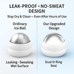 Flyfan Cold Massage Roller Ball leg use supports post-workout recovery.