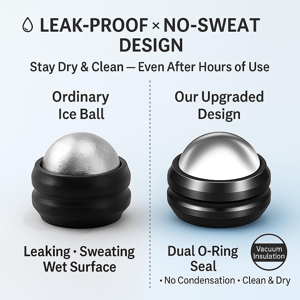 Flyfan leak-proof vacuum seal close-up showing dry hands during use