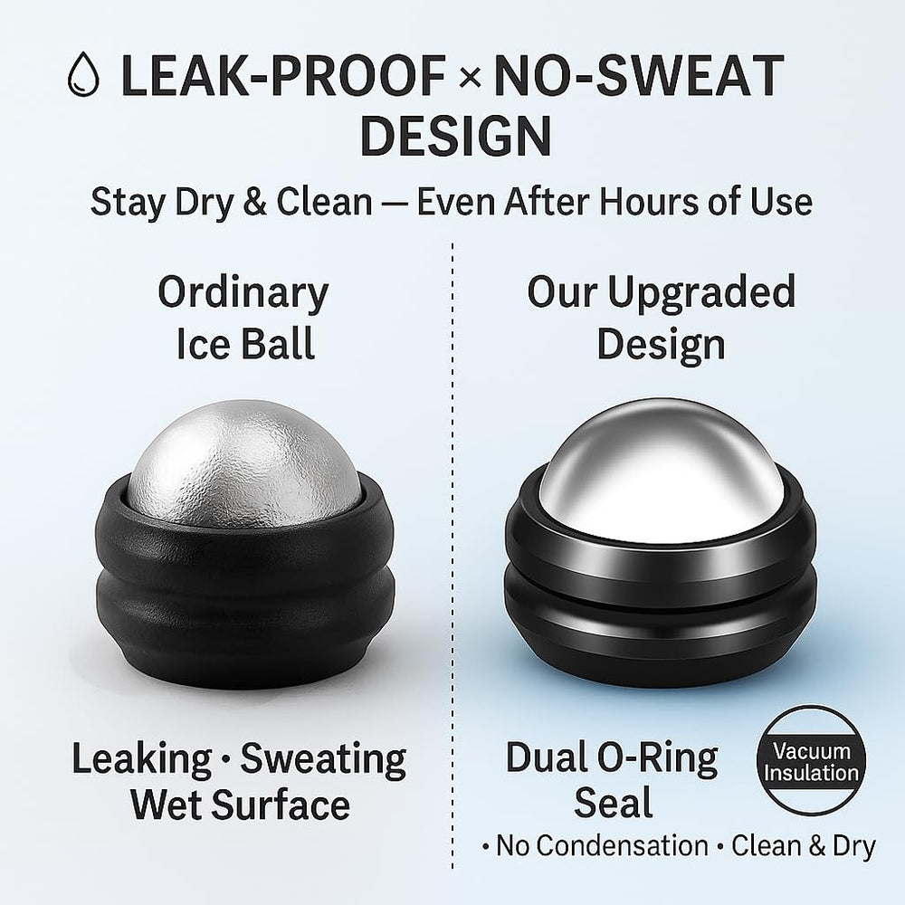 Flyfan leak-proof vacuum seal close-up showing dry hands during use