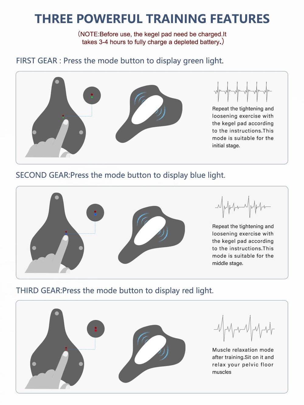 FLYING CHICKEN portable kegel trainer demonstrates travel-ready design for on-the-go workouts.