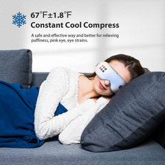 fmlave eye massager cooling mode provides refreshing relief for puffiness