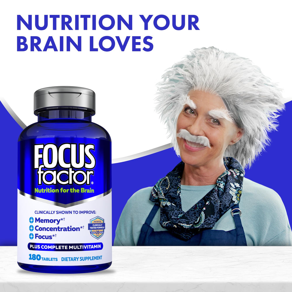 Focus Factor desk setup illustrates a routine that may support memory and concentration.