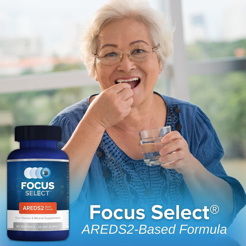 Softgel capsules ready to swallow from Focus Vision Supplements.
