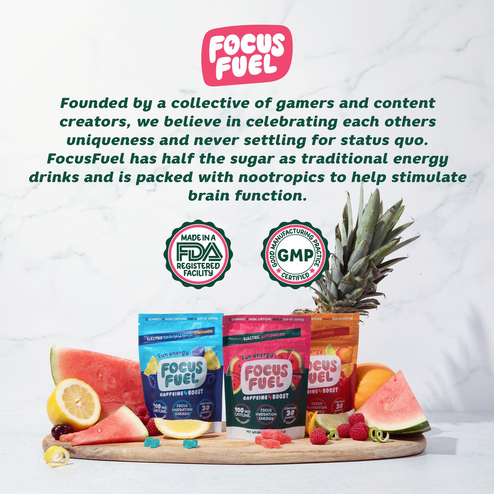 FocusFuel travel-jar demonstrates spill-resistant packaging for travel-friendly energy.