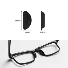 FOHOLA nose pads being applied to eyewear with peel-and-stick method for quick, mess-free fit