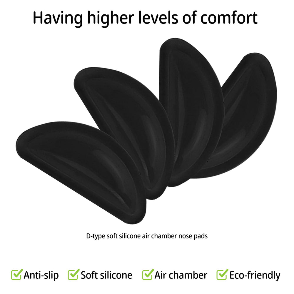 FOHOLA pads suit many flat frame styles, excluding screw-fixed noses