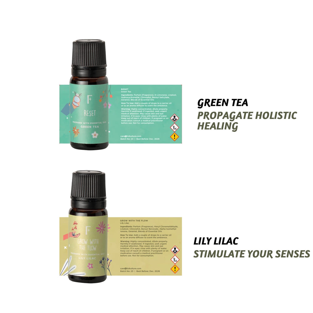 Folkulture Aromatherapy Relaxation Scene offers a soothing room vibe.