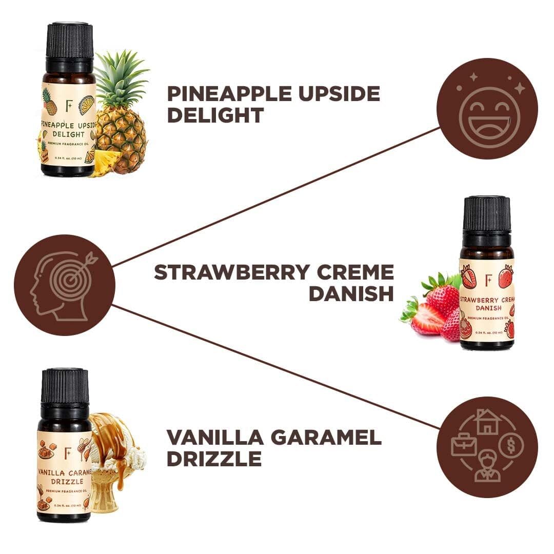 Folkulture blueberry crumble oil ideal for spa-like aroma at home.