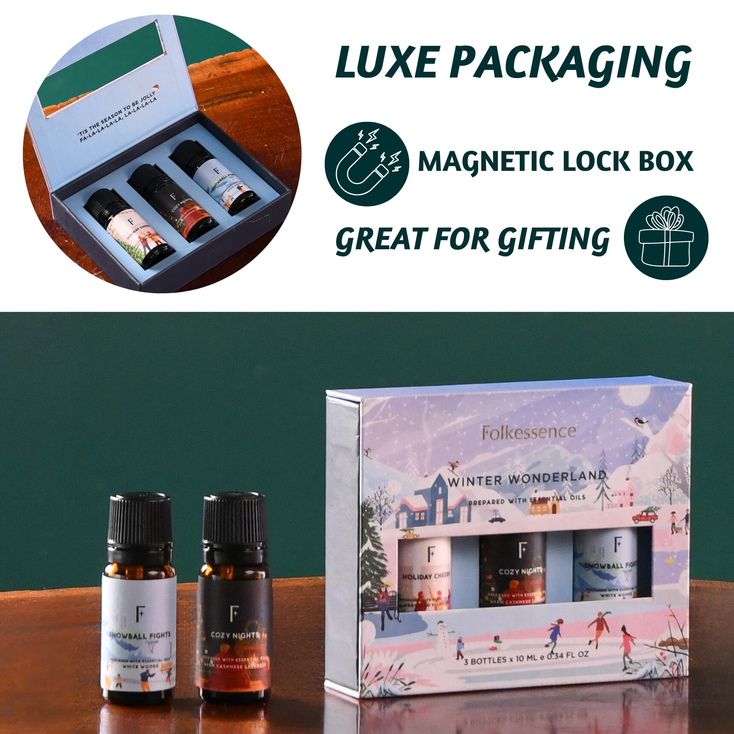 Folkulture packaging showcases a ready-to-gift set for holiday gifting.