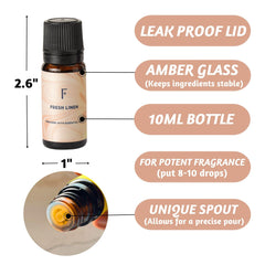 Folkulture clean linen fragrance oil enhances bedding with crisp scent.