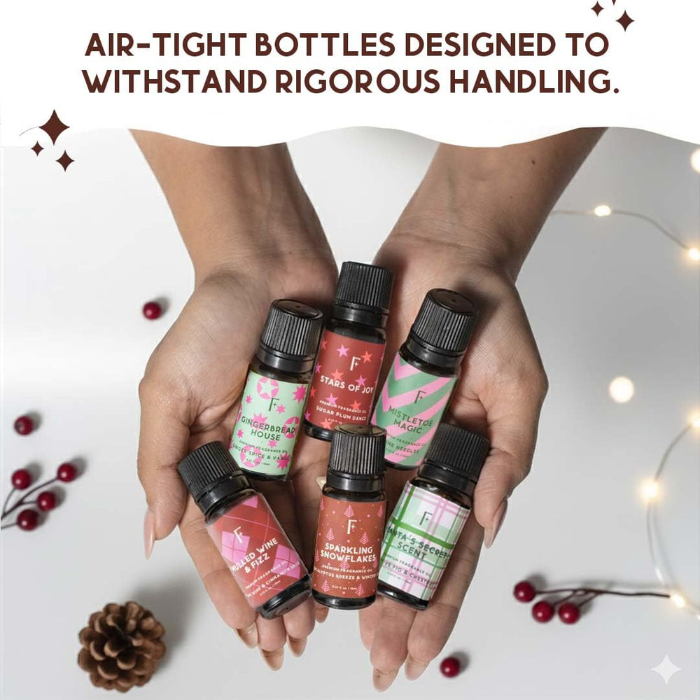Versatile oil blends suitable for candles, soaps, and crafts.