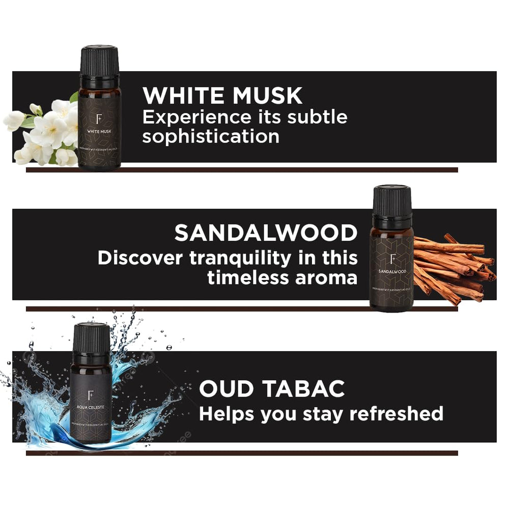Folkulture Dark Rum diffuser oil bottle for rich, deep ambiance