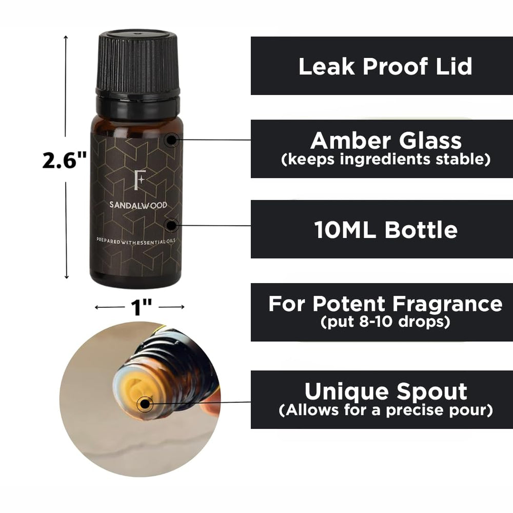 Folkulture Sandalwood bottle ideal for soothing, focused environments