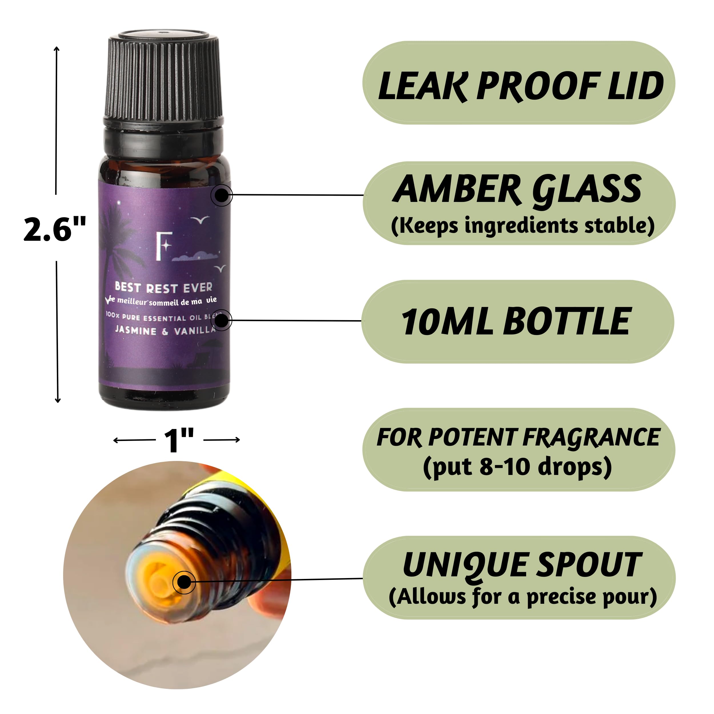 Folkulture Eucalyptus oil bottle for a clean, invigorating atmosphere