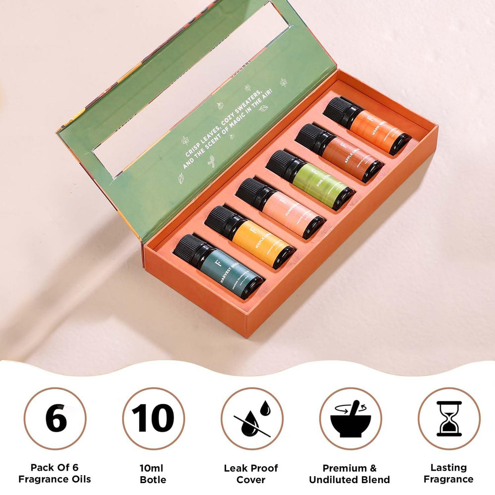 Folkulture Maple Leaves essential oil for diffuser adds warm seasonal fragrance