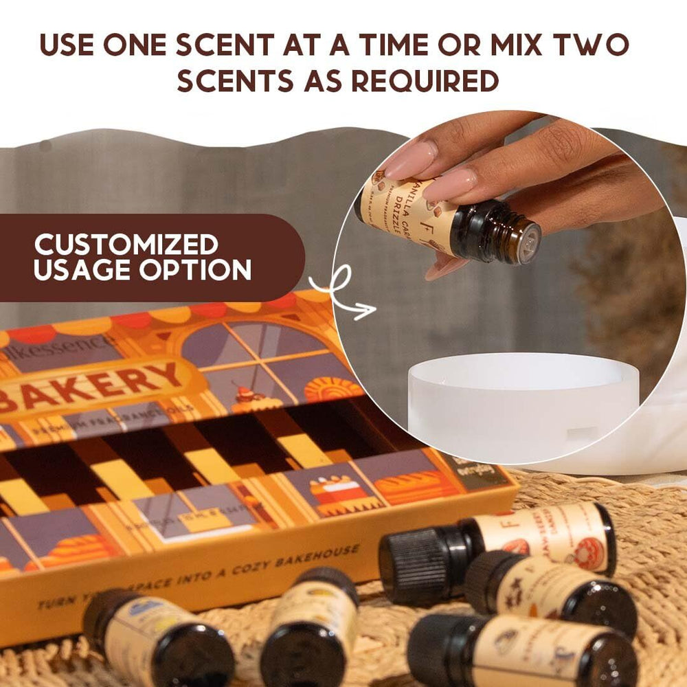 Folkulture pineapple upside delight oil enhances cheerful, tropical bakery atmosphere.