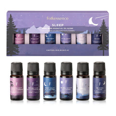 Folkulture Sleep Set: six oils for diffuser use to create a welcoming home fragrance