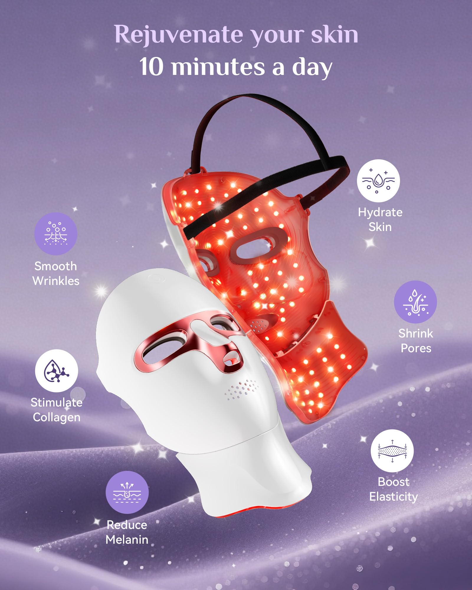 FOLOKE soft silicone shell provides comfortable, skin-friendly contact.