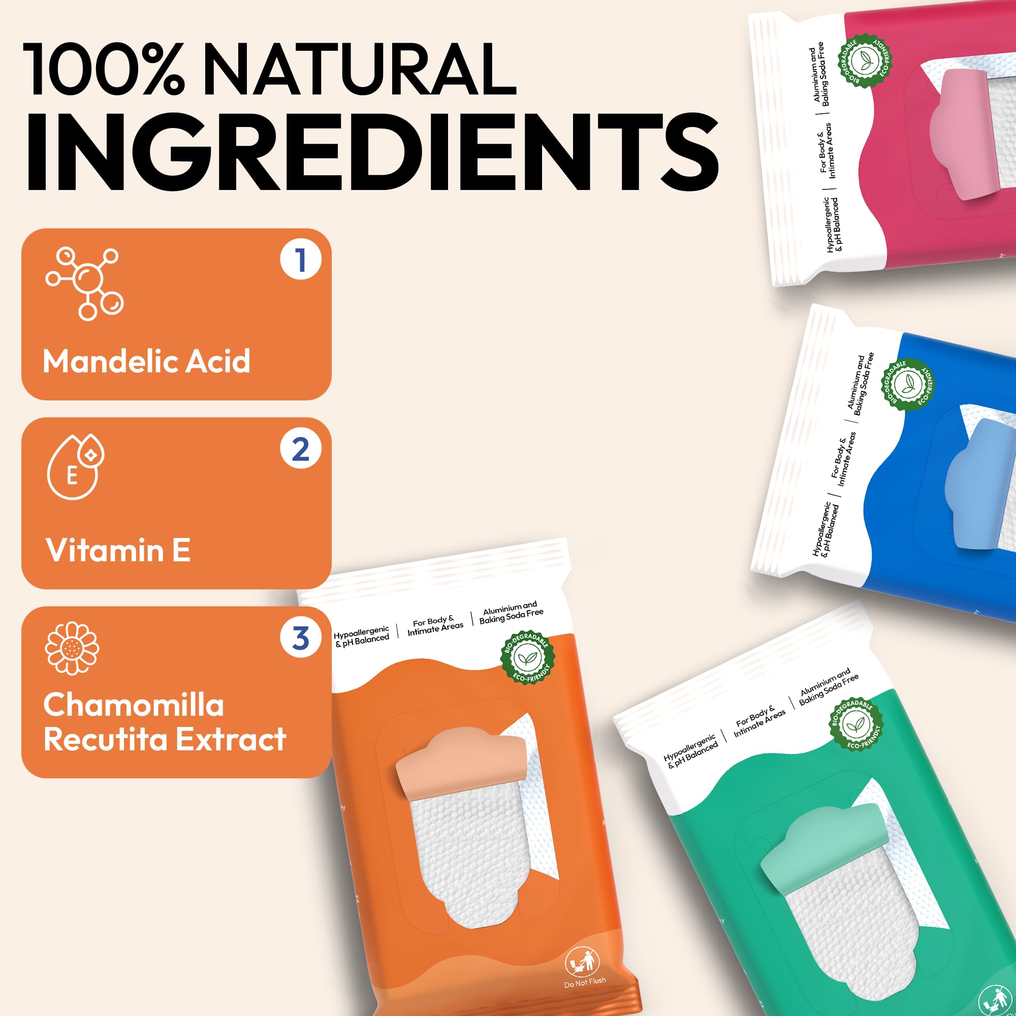 FOMIN wipes hypoallergenic for all skin types and daily use