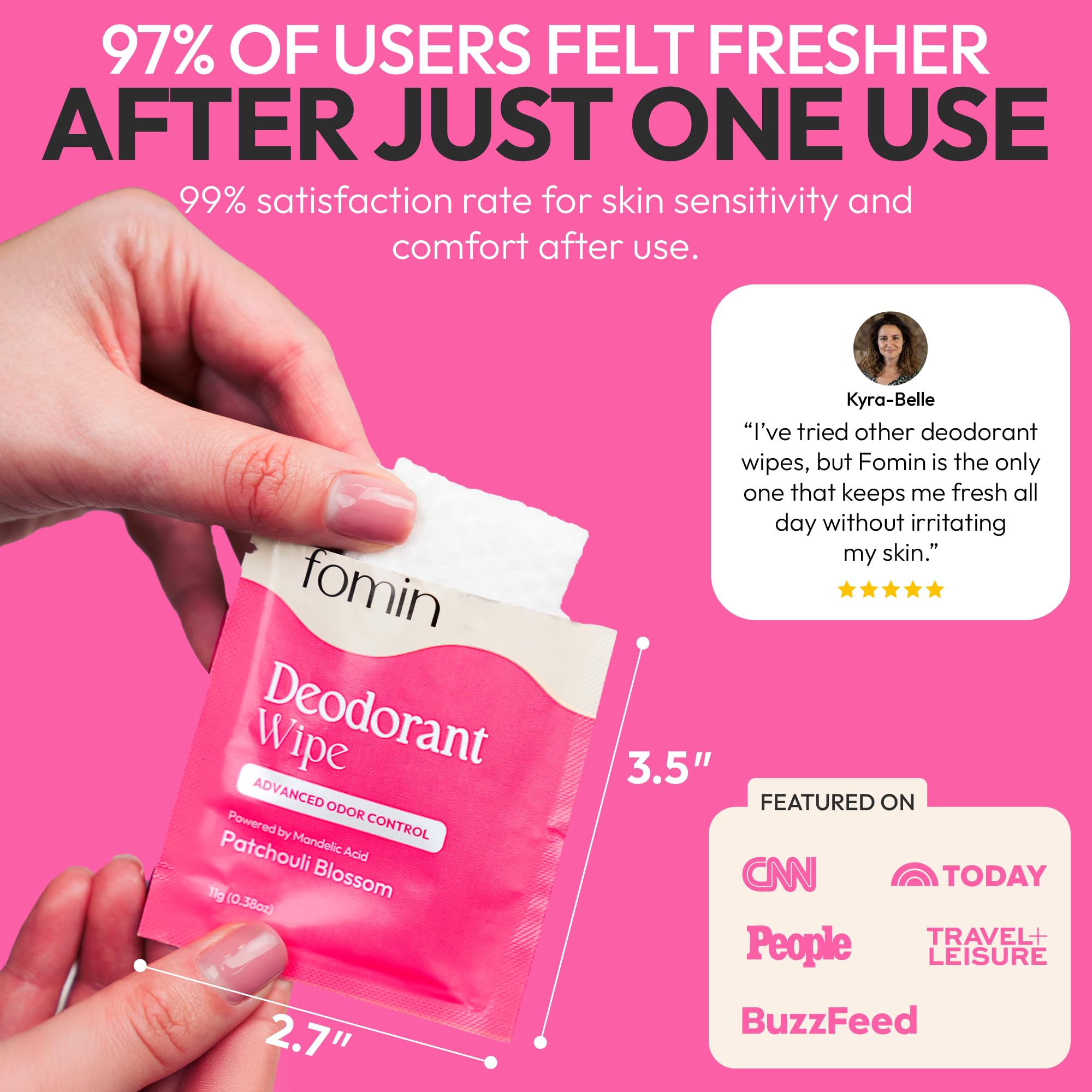 Soft wipe texture close-up highlighting gentle, skin-friendly materials