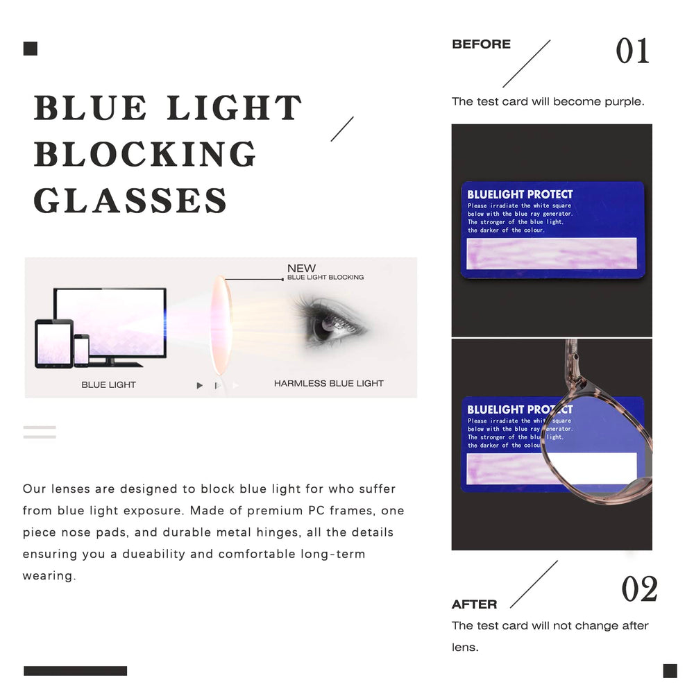 FONHCOO clear lenses preserve natural colors for accurate viewing