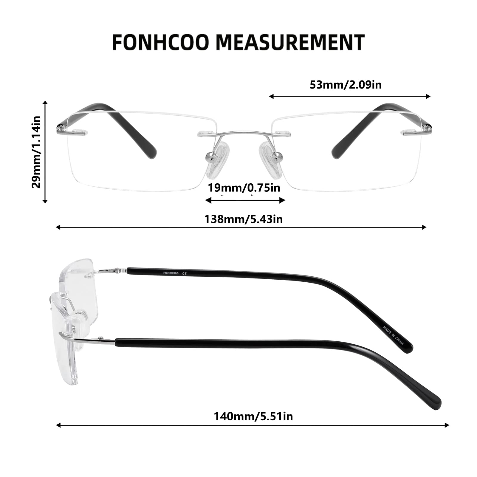 FONHCOO lightweight frame close-up showing durable, flexible materials