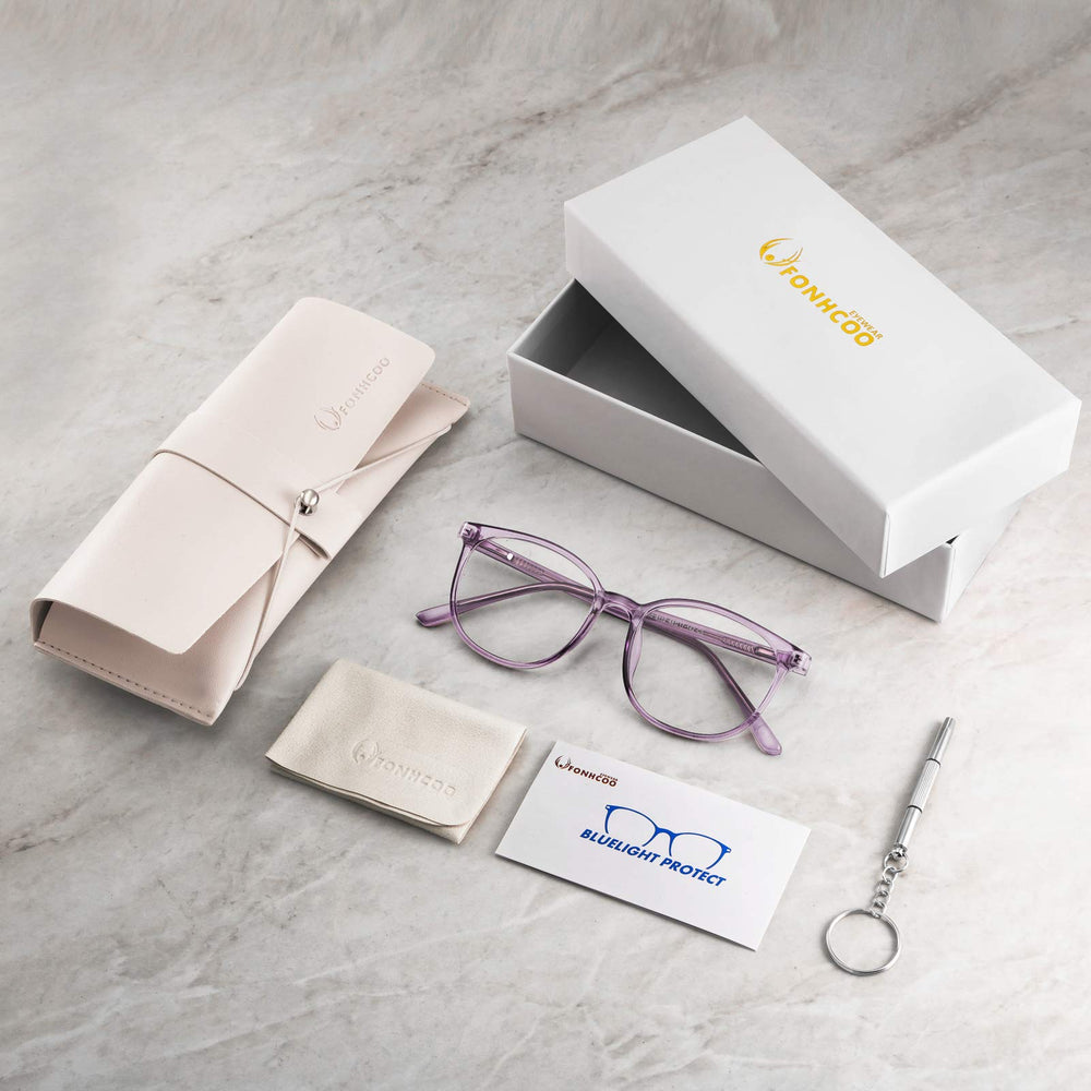 FONHCOO glasses suitable for work, travel, and home use.