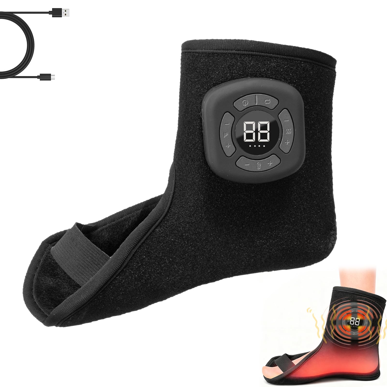 Foot 3 Renew Massager with heat therapy for refreshed feet after workouts