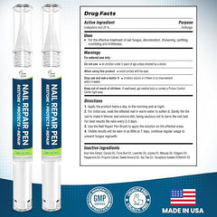 Foot Cure Nail Repair Pen in use for nourished nails