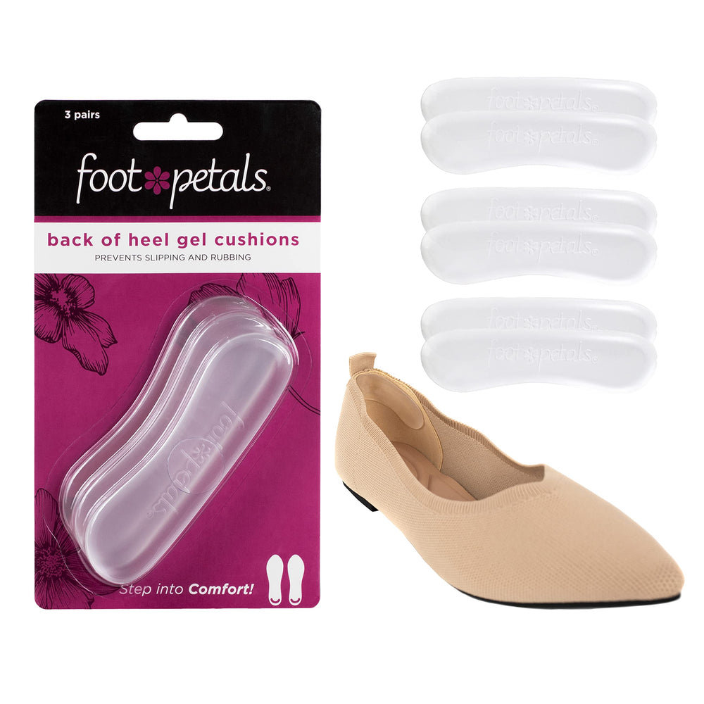 Foot Petals almohadilla talón trasero para ajustar tacones y evitar deslizamientos